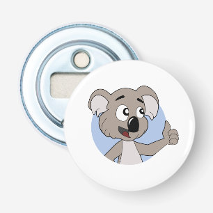 Koala bear cartoon bottle opener