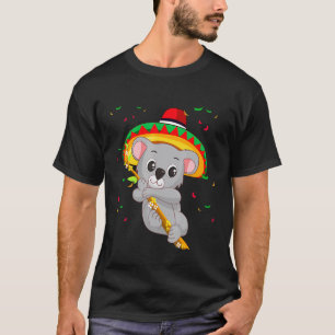 Koala Bear Cinco De Mayo 5th Of May Celebration T-Shirt