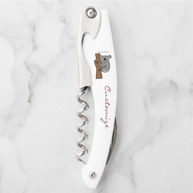 Koala Bear Climbing Tree Thunder_Cove Corkscrew (Front)