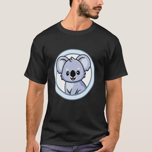 Koala Bear Cute Adorable Kawaii Bears Animals T-Shirt (Front)