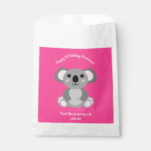 Koala Bear Cute Kid Birthday Party Favour Bags