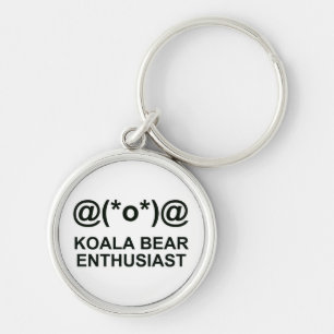Koala Bear Enthusiast Key Ring