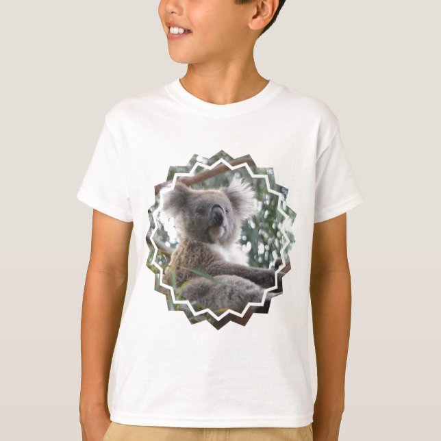 Koala Bear Facts Kid's T-Shirt (Front)
