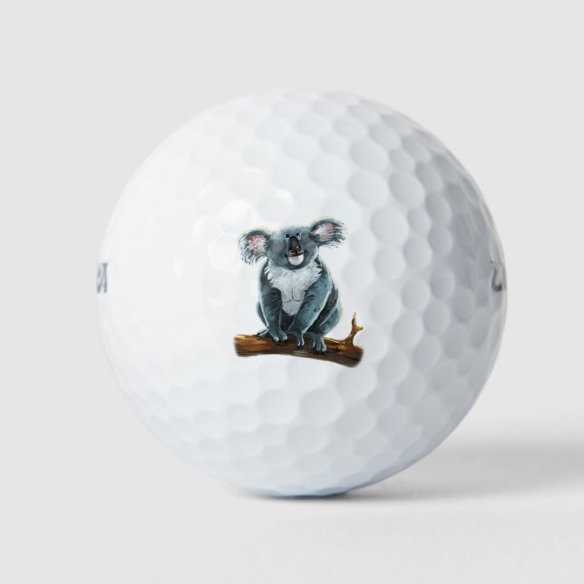 Koala Bear Gifts & Accessories Golf Balls (Front)