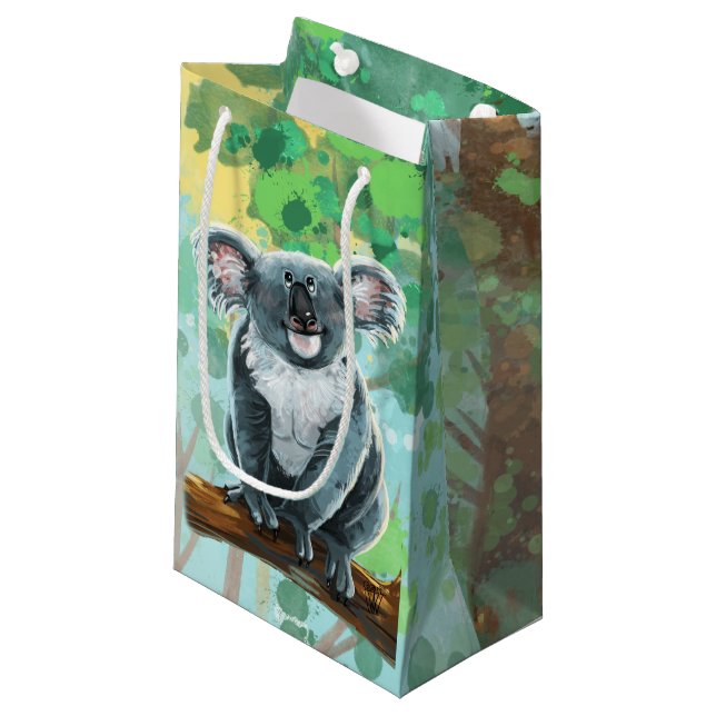 Koala Bear Gifts & Accessories Small Gift Bag (Front Angled)