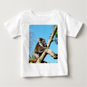 Koala Bear In Old Pine Tree, Baby T-Shirt