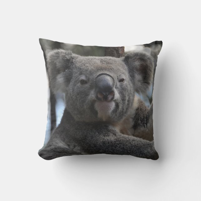 Koala Bear in Tree Cushion (Front)