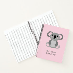 Koala Bear Kid's Cute Notebook