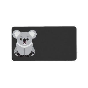 Koala Bear Label