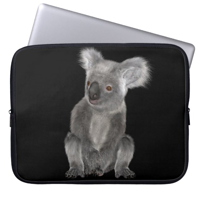 Koala Bear Laptop Sleeve (Front)