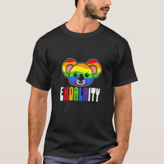 Koala Bear LGBT Flag Ekoalaity Gay Lesbian Pride M T-Shirt