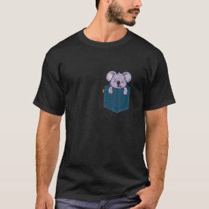 Koala Bear Pocket Australia Australian Kawaii Dist T-Shirt