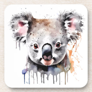 Koala Bear Portrait Coaster