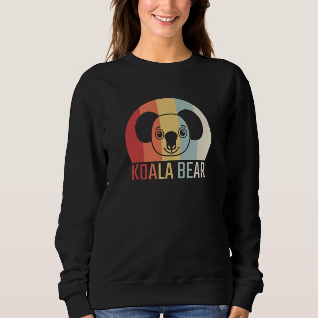 Koala Bear Retro Sweatshirt (Front)