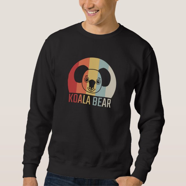 Koala Bear Retro Sweatshirt (Front)