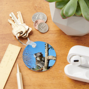 Koala Bear Time To Reflect On Life, Key Ring