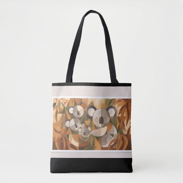 Koala Bear Tote Bag (Front)