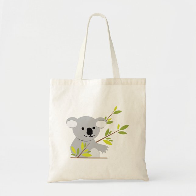 Koala Bear Tote Bag (Front)