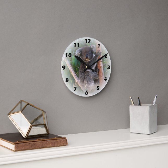 Koala Bear Wall Clock (Office)