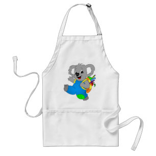 Koala Bear with backpack Standard Apron