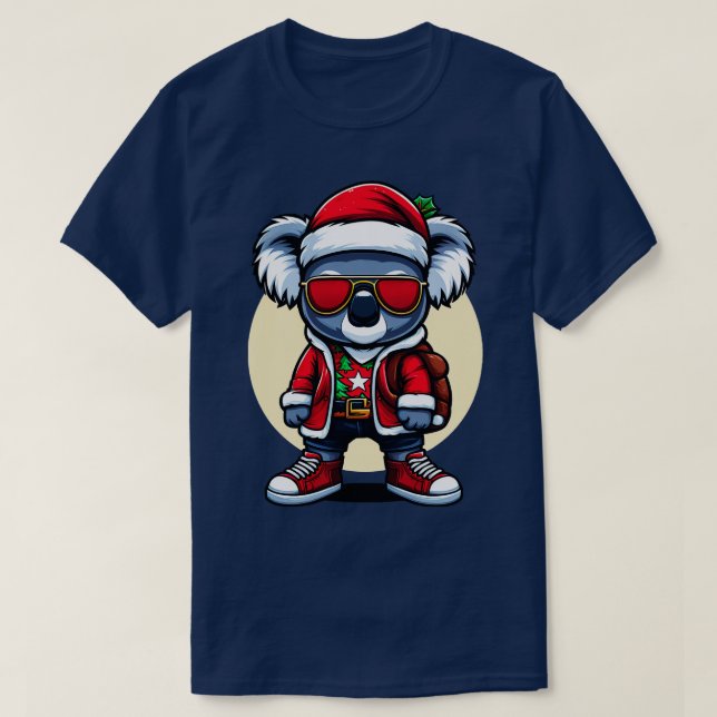Koala bear Xmas T-Shirt (Design Front)