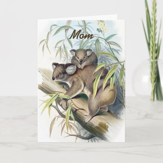 Koala Bears Mother's Day Card (Front)