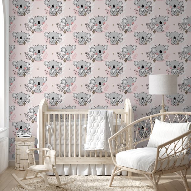 Koala Bears Nursery Wallpaper (Kids)