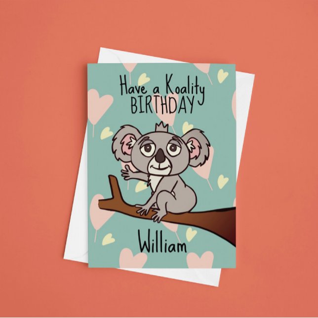 Koala Birthday Card (Creator Uploaded)