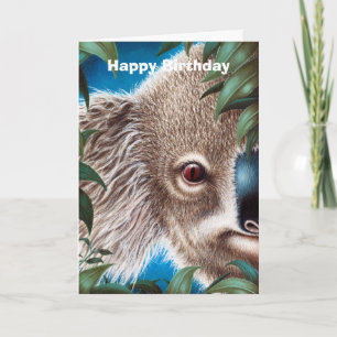 Koala Birthday Card