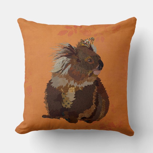 KOALA & BUTTERFLY CUSHION (Front)