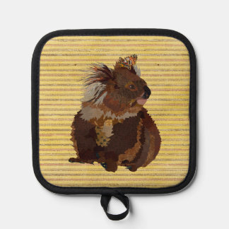 KOALA & BUTTERFLY POT HOLDER