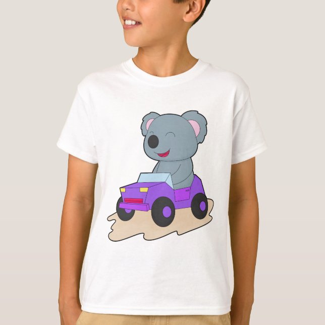 Koala Car T-Shirt (Front)