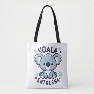 Koala Charm Tote Bag
