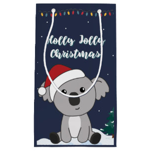 Koala Christmas Snow Winter Animals Koalas Small G Gift Bag