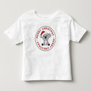 Koala Christmas Snow Winter Animals Koalas Toddler T-Shirt