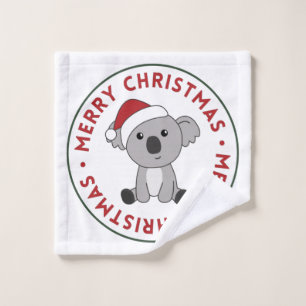 Koala Christmas Snow Winter Animals Koalas Wash Cl Cloth