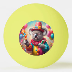 Koala Clown Ping Pong Ball