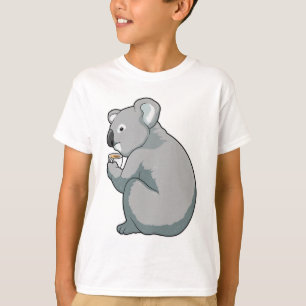 Koala Coffee Cup T-Shirt