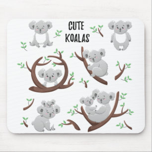 koala collection bear Cool Koala , Support Austral Mouse Pad