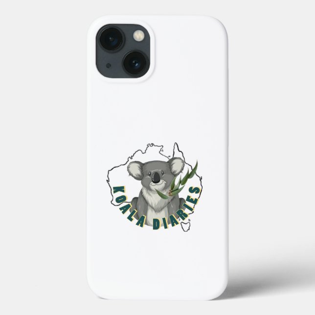 Koala Diaries iPhone / iPad case (Back)
