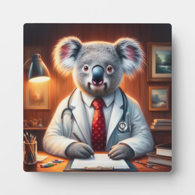 Koala Doctor Plaque (Front)