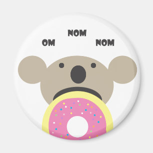 Koala Doughnut Diet Magnet