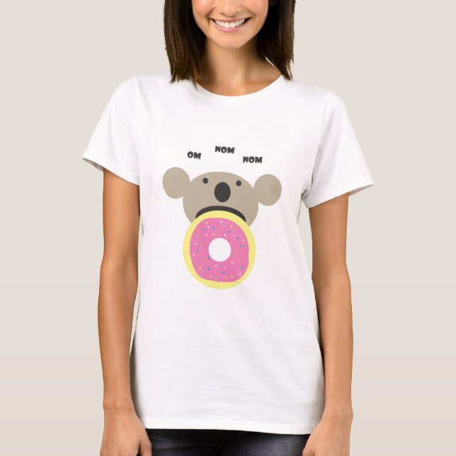 Koala Doughnut Diet T-Shirt (Front)