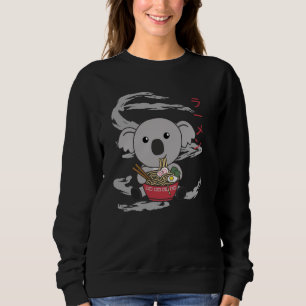 Koala Eat Ramen Cute Kawaii Noodles Koalas Sweatshirt