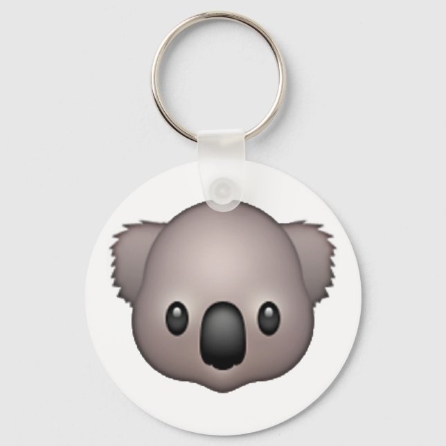 Koala - Emoji Key Ring (Front)