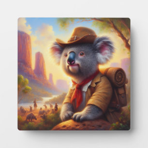 Koala Explorer Plaque