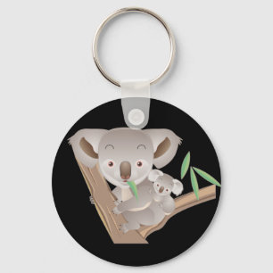 Koala Family Key Ring