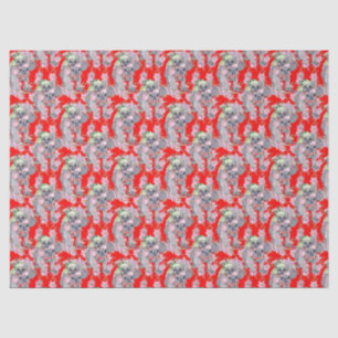 Koala Family Red Christmas Tissue Paper