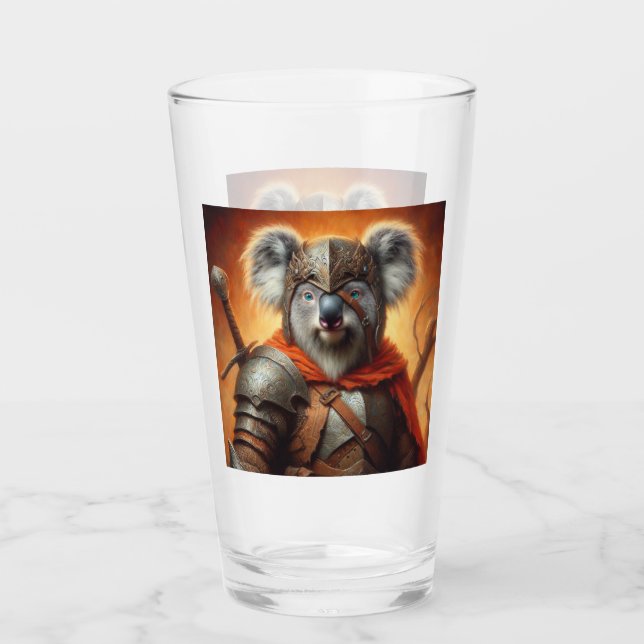 Koala Fantasy Warrior Glass (Front)