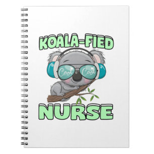 Koala-fied Nurse Notebook